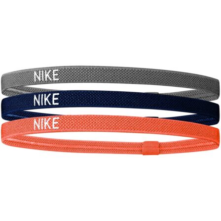 Nike Hårbånd 3-pak Grå/Navy/Orange