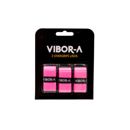 Vibor-A Blister 3 Pack Overgrips Pro Soft Pink