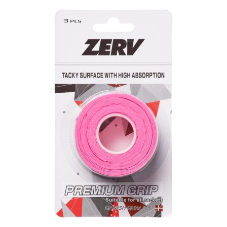 ZERV Premium Grip Pink 3-pak