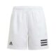 Adidas-Boys-Club-3-Stripes-Shorts-Hvid-1