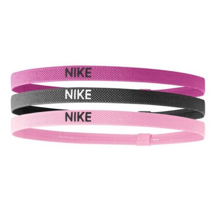 Nike Hårbånd 3-pak Pink/Mørkegrå/Lyserød