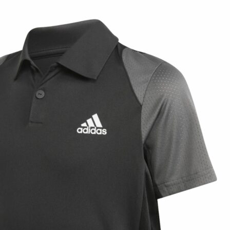 Adidas-Boys-Club-Polo-Shirt-Black-Sport