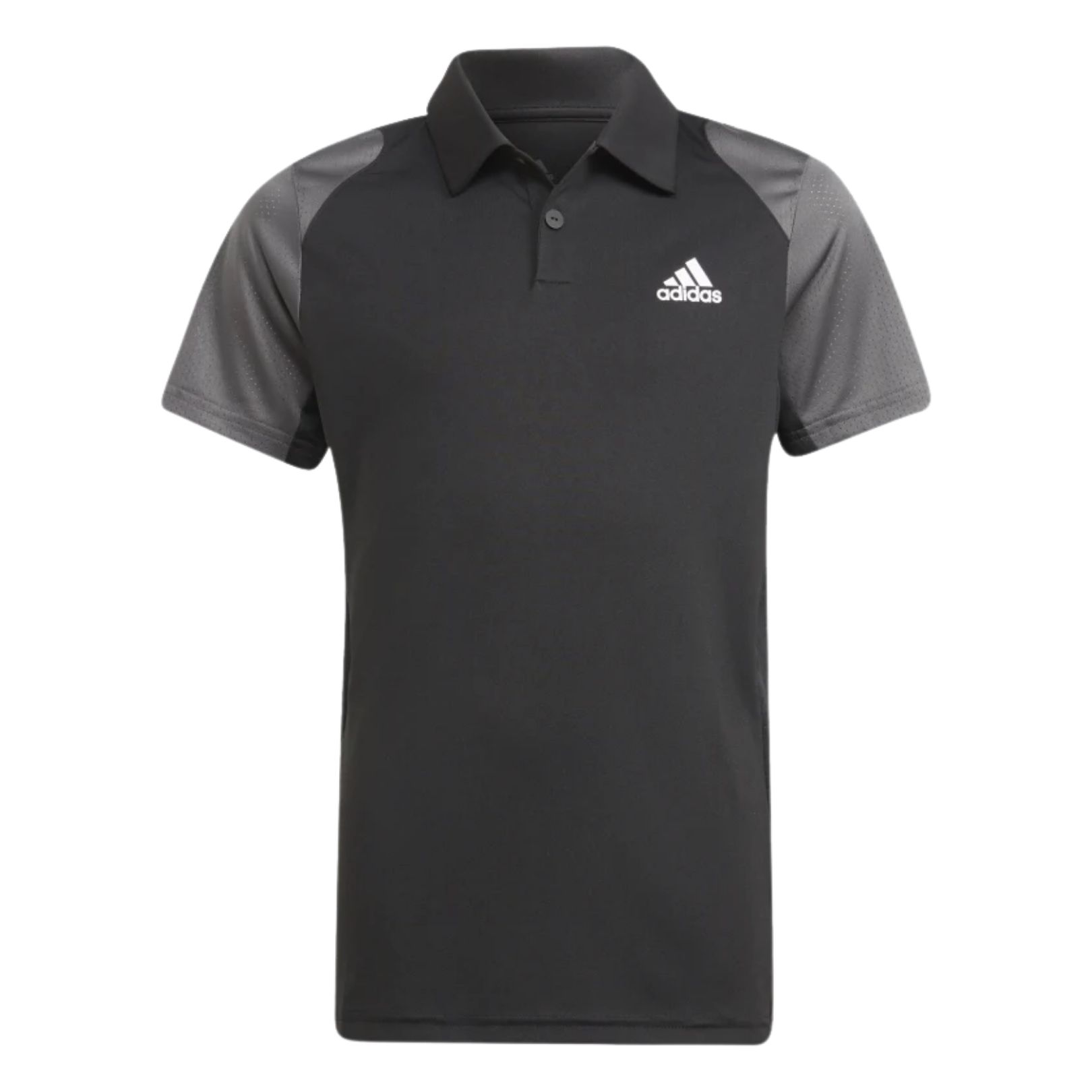 Adidas-Boys-Club-Polo-Shirt-Black