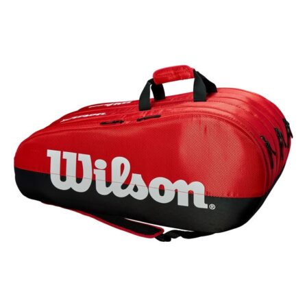 Wilson Team Bag Comp 3 Sort/Rød