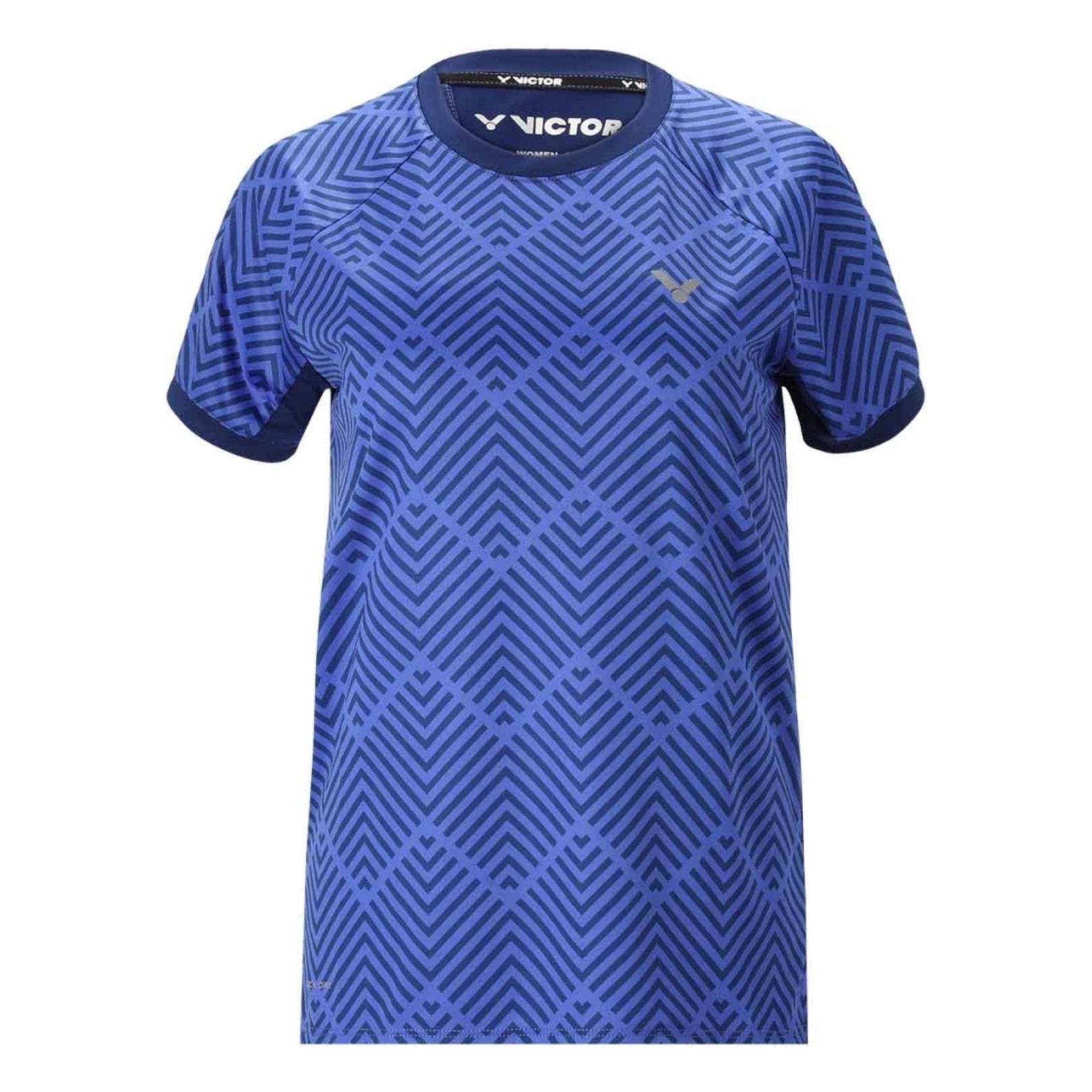 Victor-Valborg-Women-T-shirt-Dazzling-Blue