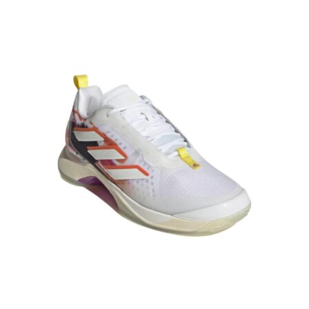 Adidas-Avacourt-Women-Cloud-WhiteZero-Metalic-Impact-Yellow-3