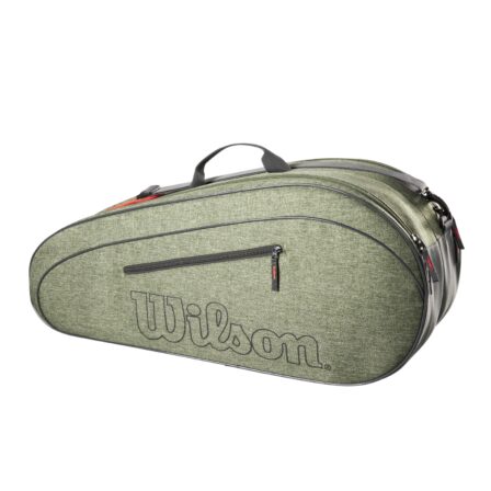 Wilson-Team-6-Bag-Heather-Green-tennistaske