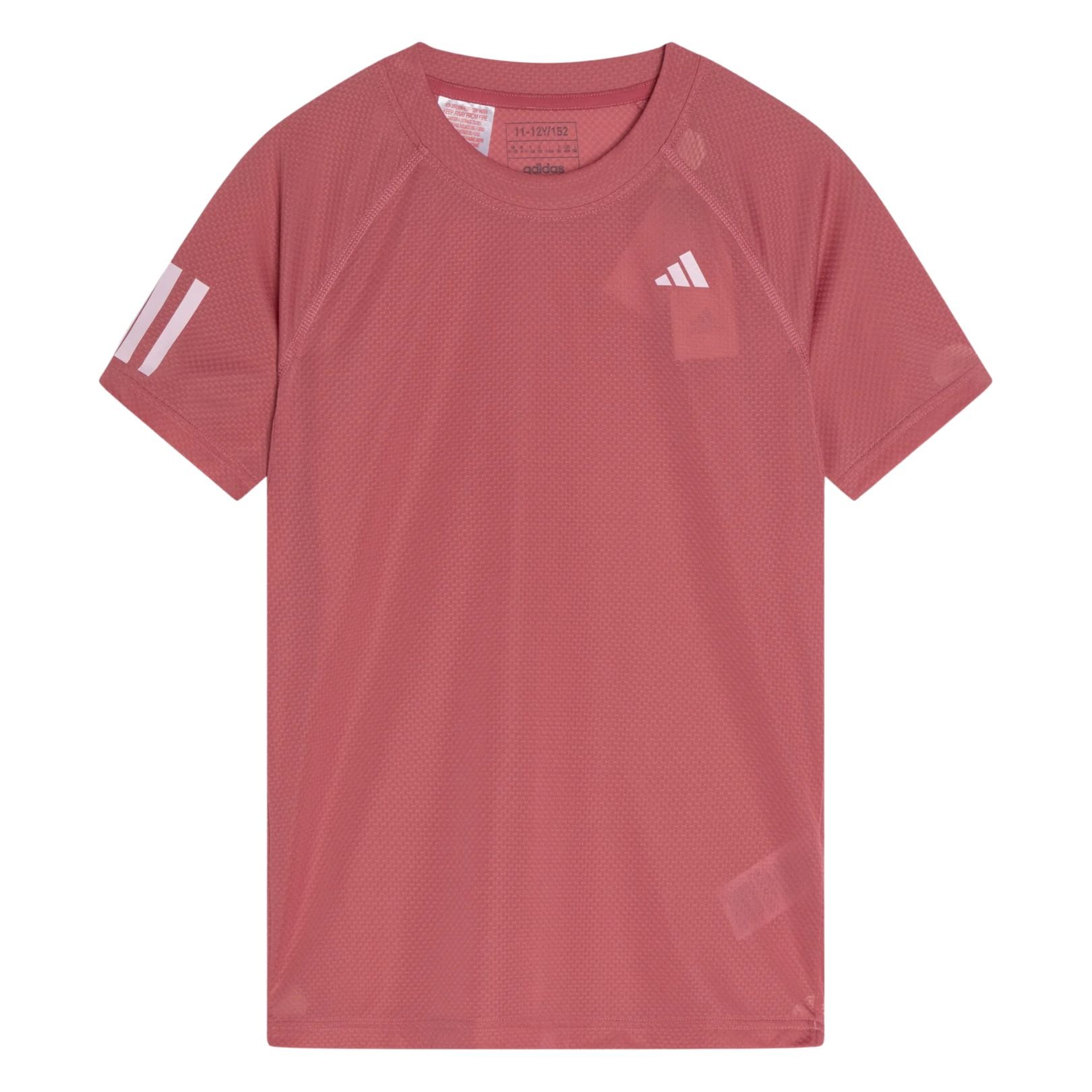 Adidas-Girls-Club-T-shirt-Pink-Strata