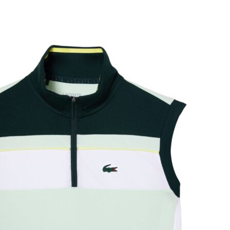 Lacoste-Contrast-Ripstop-Pique-Tennis-Ultra-Dry-Polo-Shirt-Women-GreenWhite-1