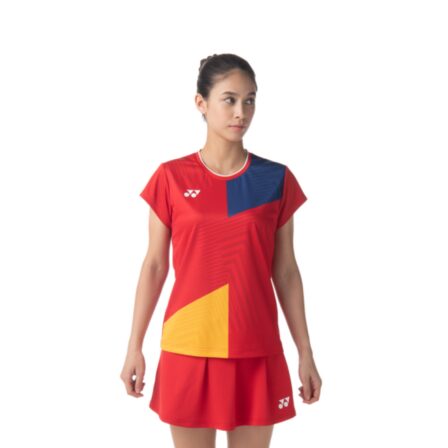 Yonex-Women-T-shirt-20714EX-Ruby-Red-4