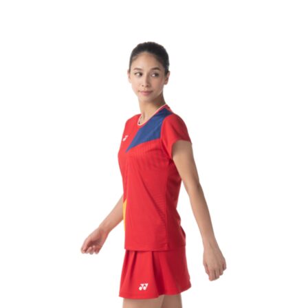 Yonex-Women-T-shirt-20714EX-Ruby-Red-6