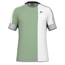 Head Play Tech T-shirt White/Celery Green