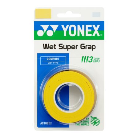 Yonex Super Grap 3-Pack Yellow