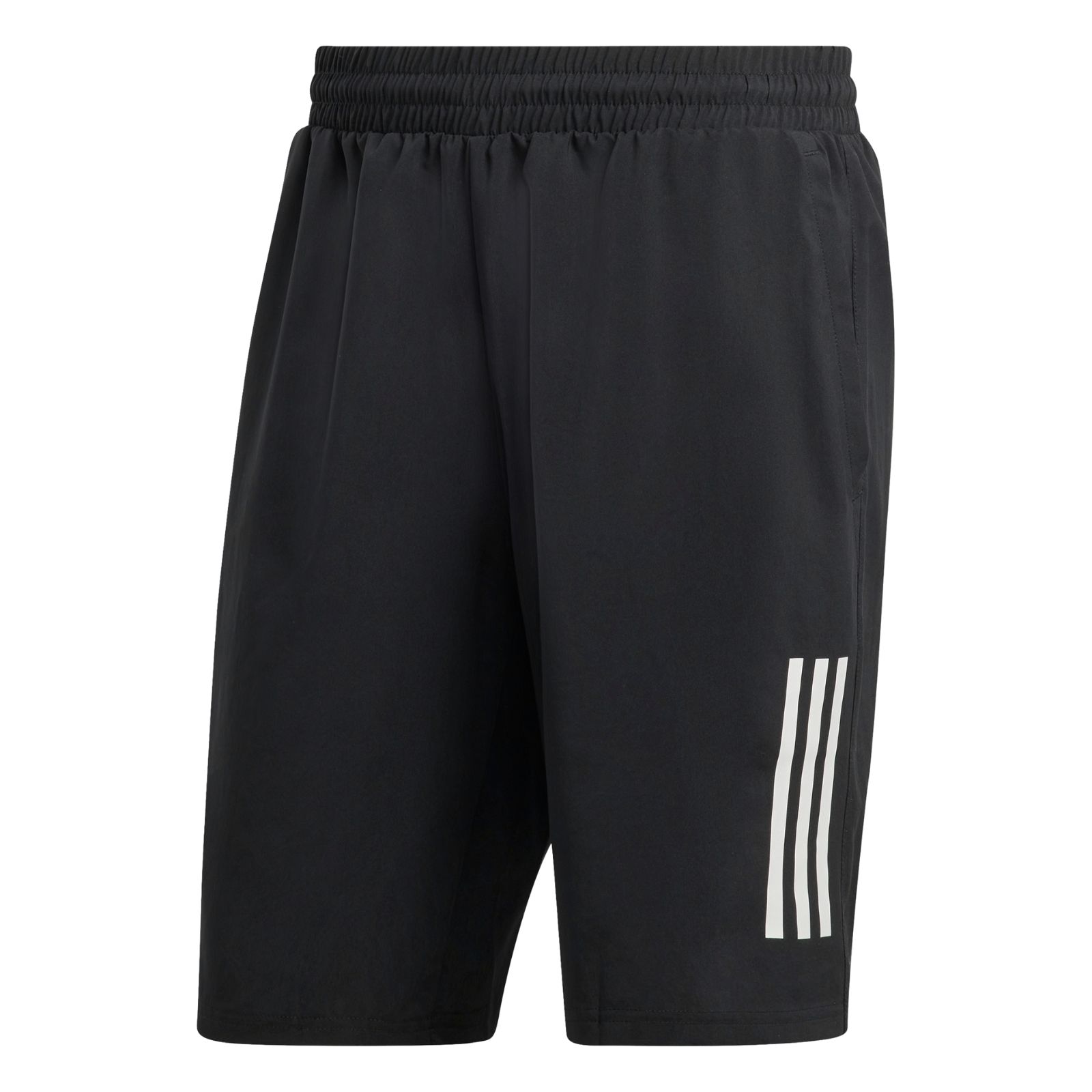 Adidas-Club-3-Stripe-Shorts-Black