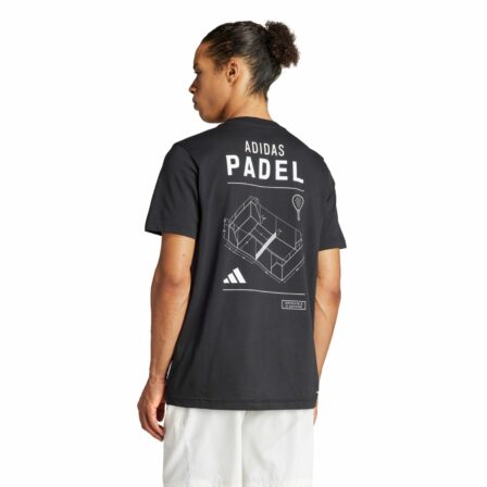 Adidas-Padel-Graphic-Padel-T-shirt-Black-3
