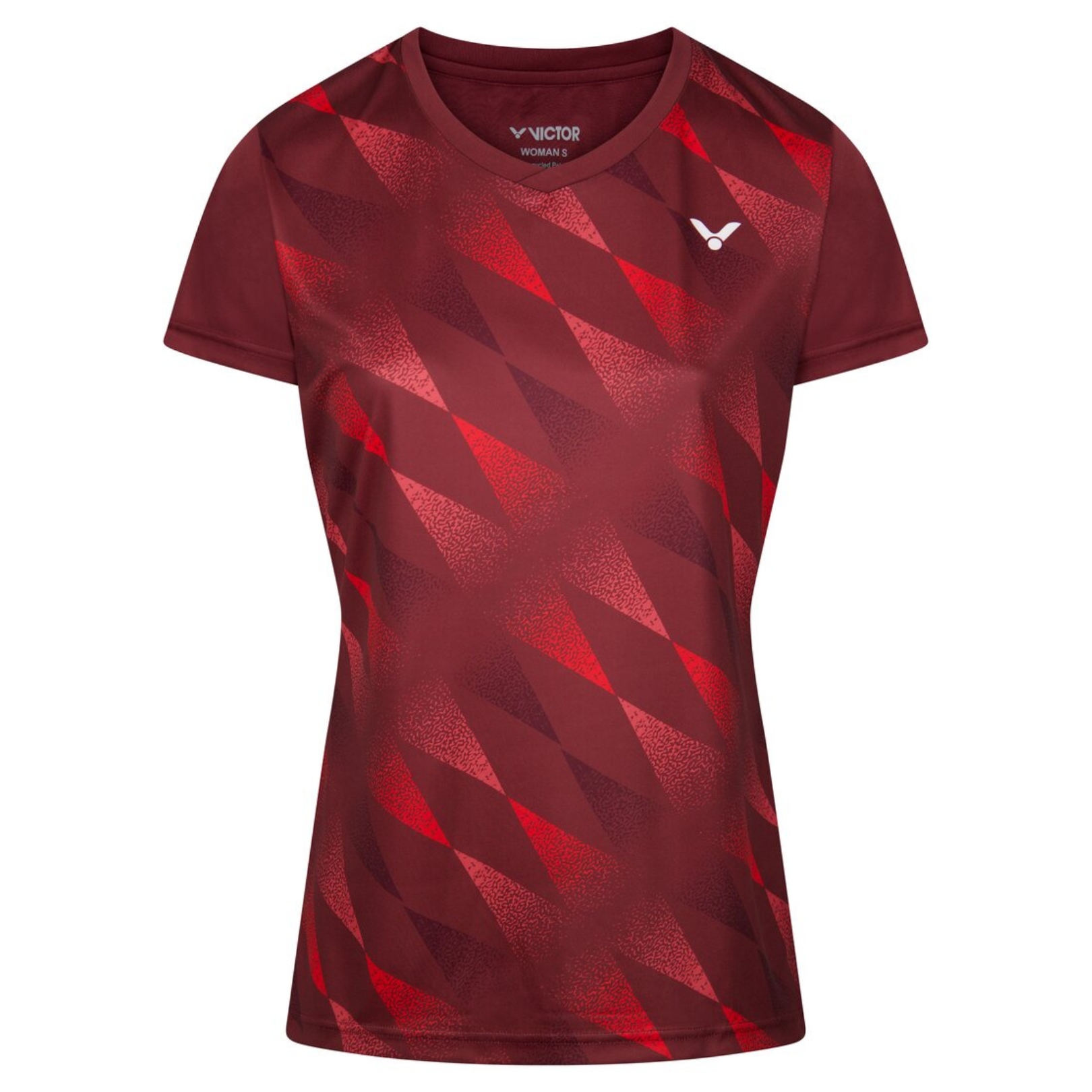 Victor-T-44102-D-Women-T-shirt-Red