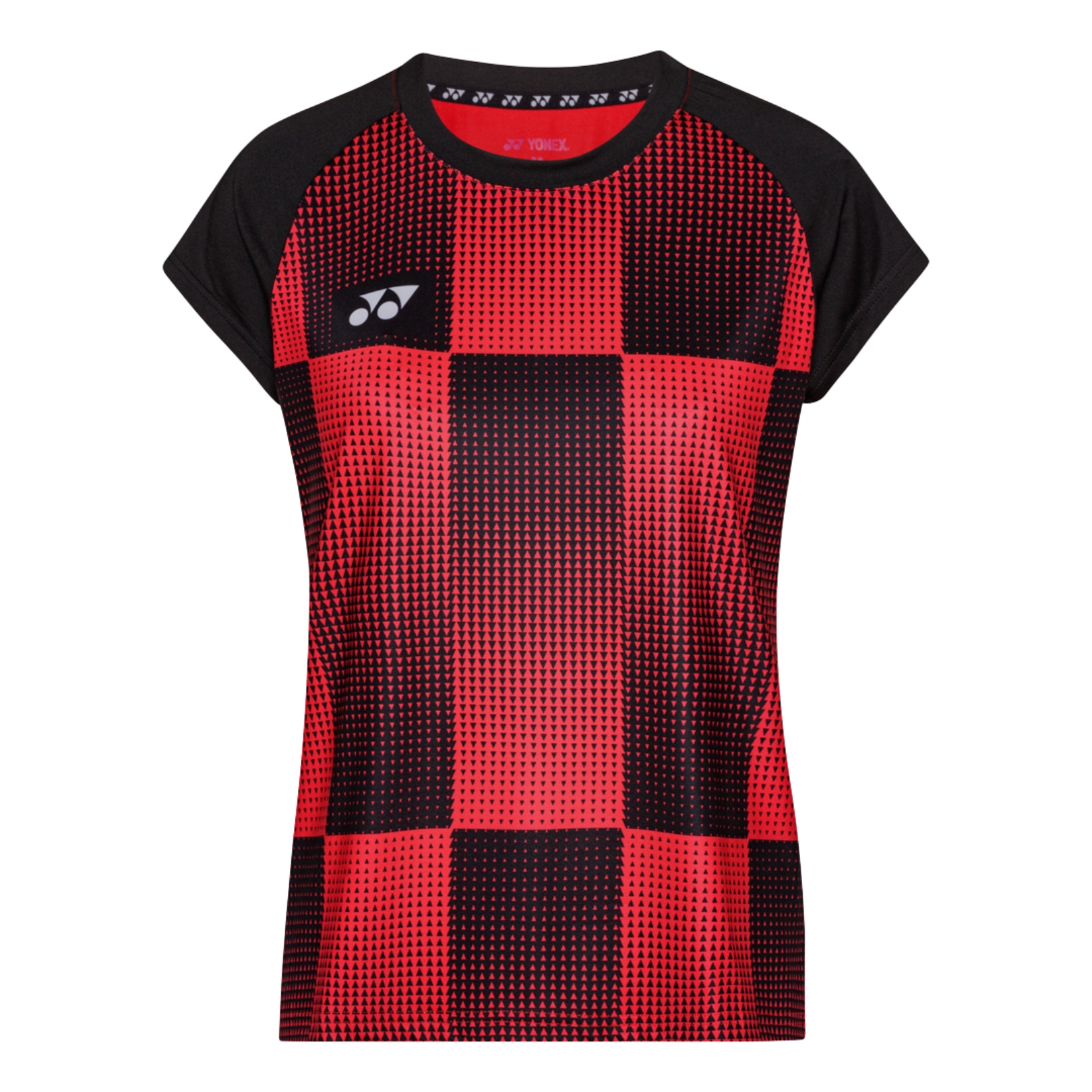 Yonex-Women-T-shirt-242204-Red_Black