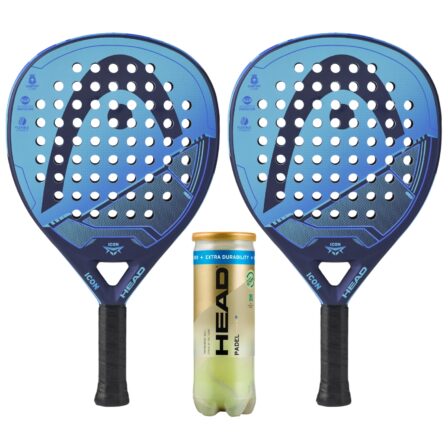 Head Padel Pakketilbud (Head Icon + Head Padel Pro S+)