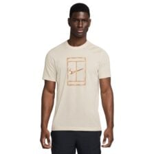 Nike Court Dri-FIT Heritage T-shirt Orewood Brown