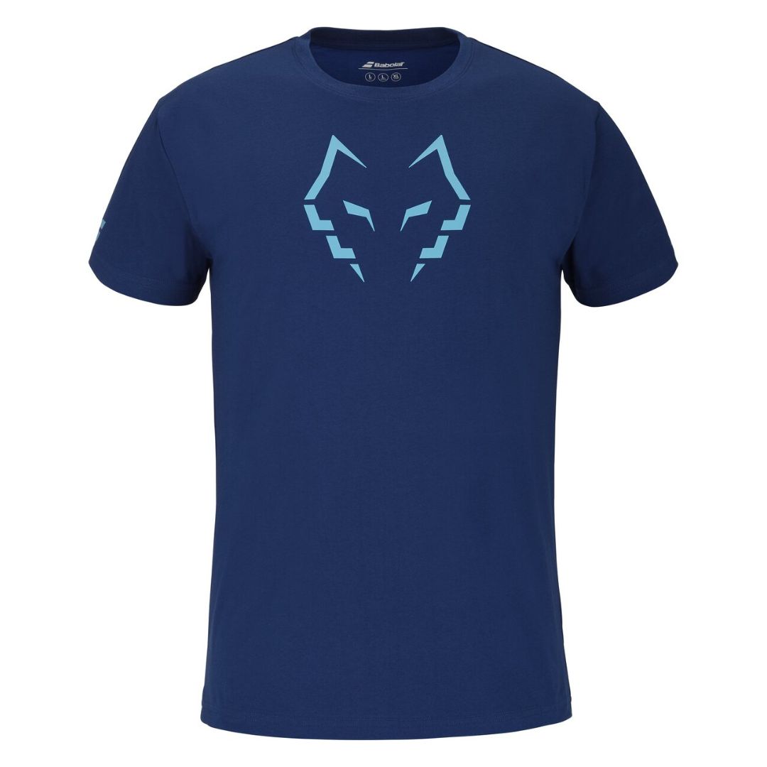 Babolat-Cotton-Tee-Lebron-Estate-Blue