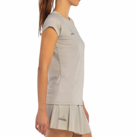 Bullpadel-Afore-Women-T-shirt-Stone-2