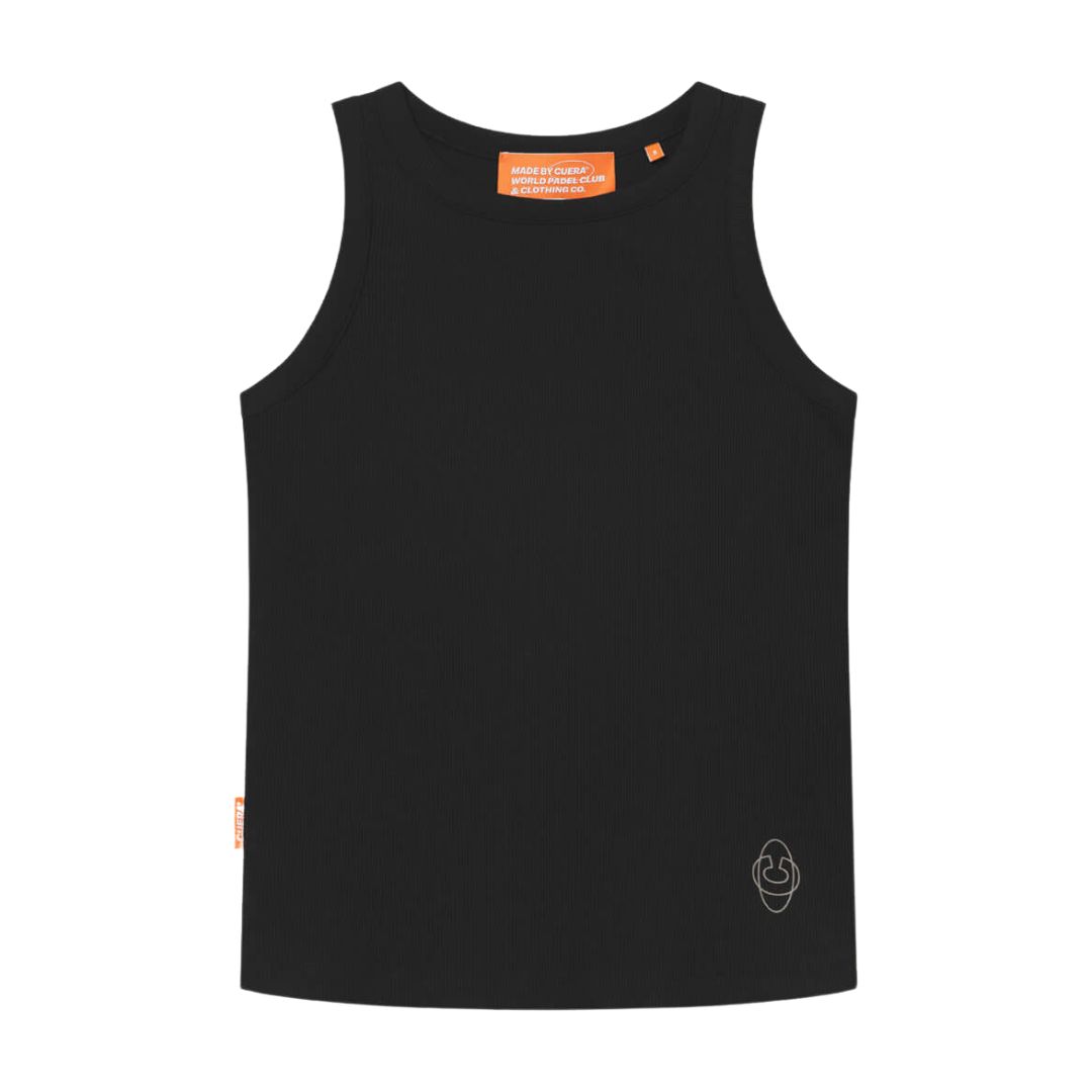 Cuera-Active-Rib-Tank-Top-Women-Black