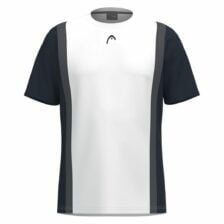 Head Club 25 Tech T-shirt Navy/White