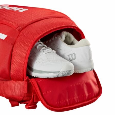 Wilson-Super-Tour-Backpack-2025-Red-Tennis-taske