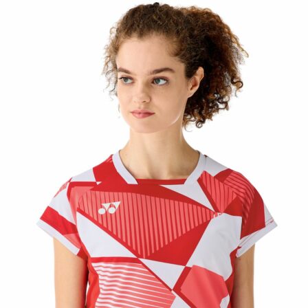 Yonex-Women-T-shirt-20850EX-Tango-Red-4