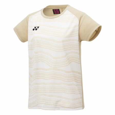 Yonex-Women-T-shirt-YW0050EX-Ice-Beige-1