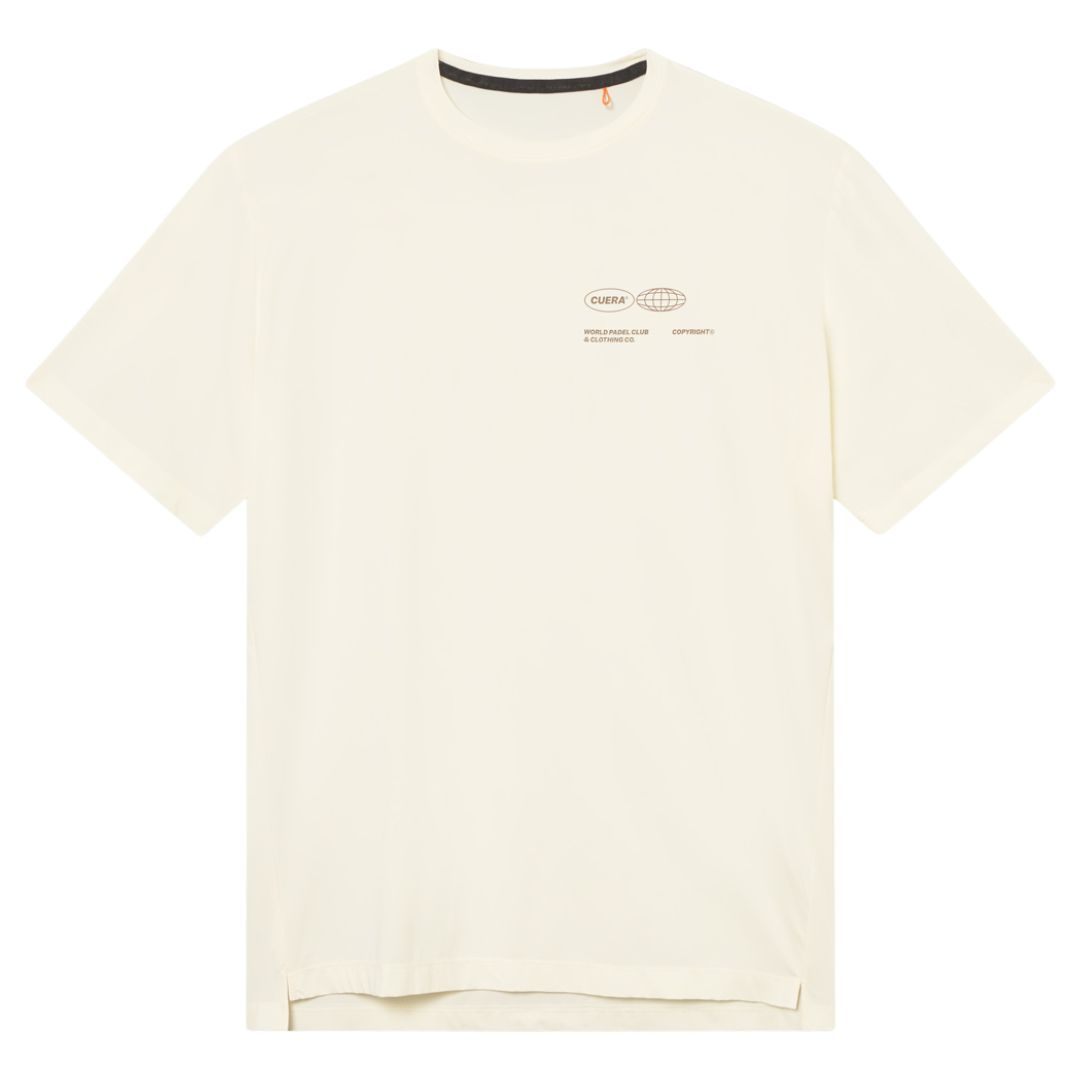 Cuera-Oncourt-Airy-Logo-T-Shirt-Off-White
