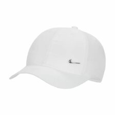 Nike Kids Dri-FIT Club Metal Swoosh Cap White
