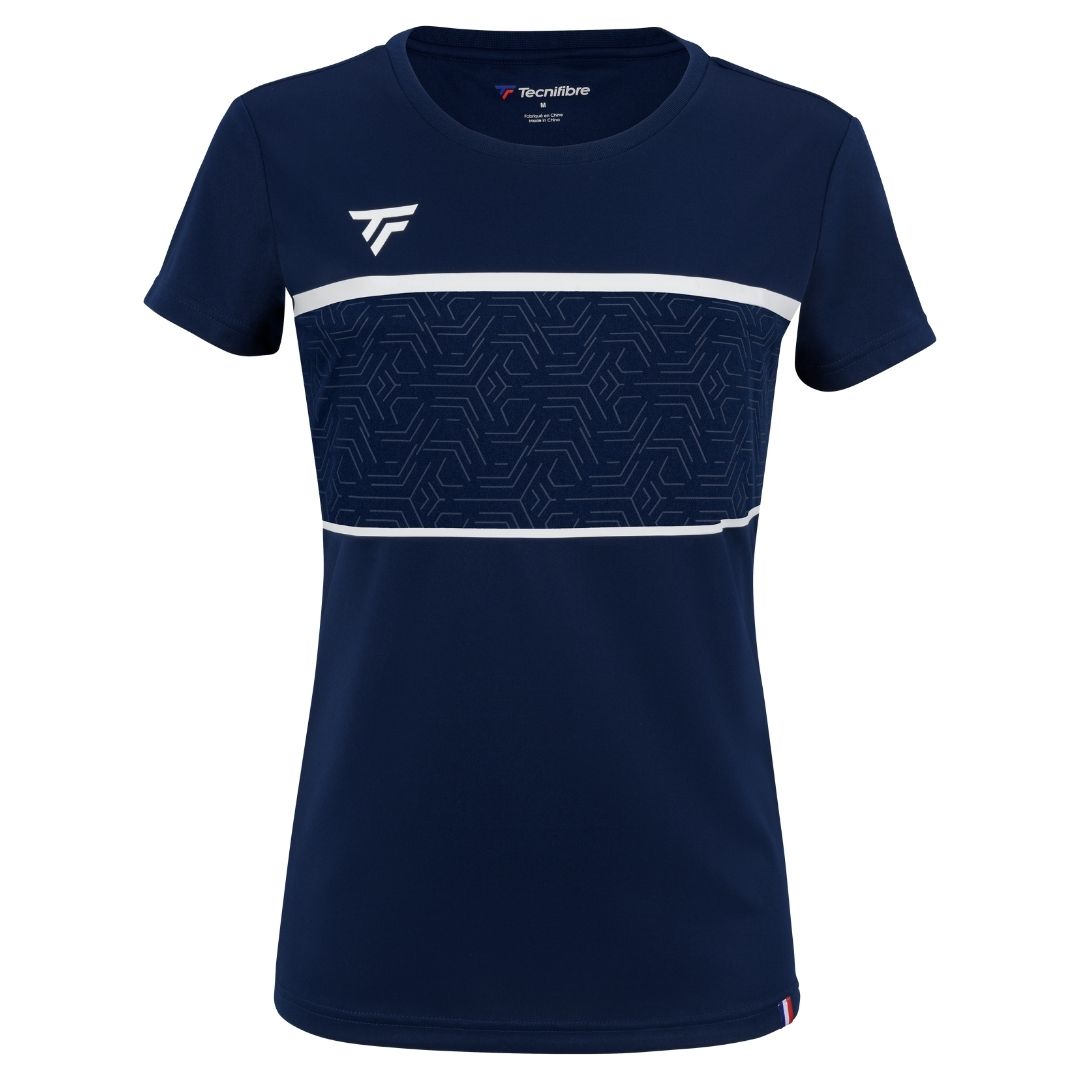 Tecnifibre-Team-Women-Tech-T-shirt-Marine