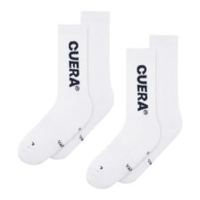 Cuera Padel Socks 2-Pack White/Navy