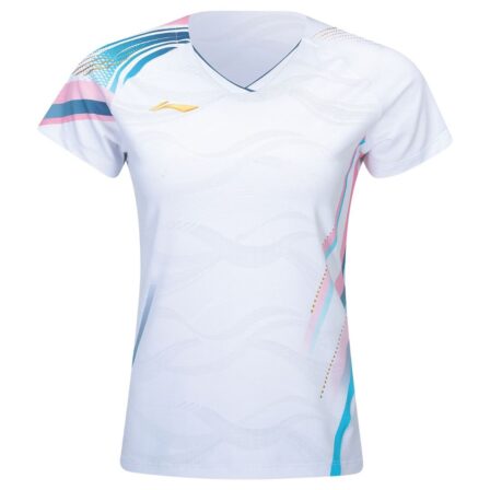 Li-Ning AAYV146-2 Side Effect Women T-shirt White