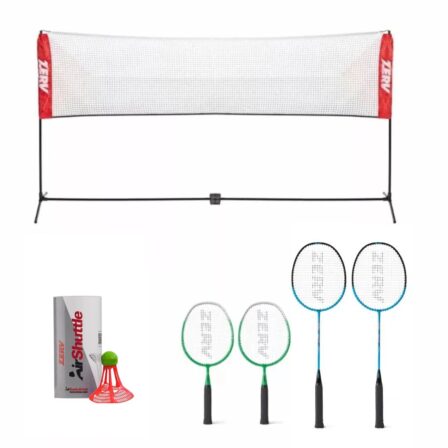 ZERV Badminton Sommerhuspakken Familie