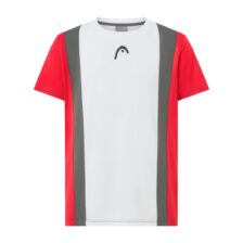 Head Club 25 Tech T-shirt Boys Red/White